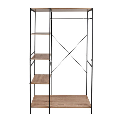 Vakkenkast/kledingrek Lily – 100x46x170 cm