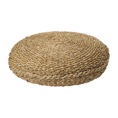 Poef rotan – ø40×15 cm