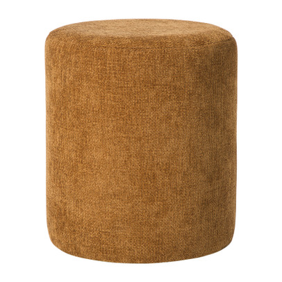 Poef Debby  – bruin – ø35×40 cm