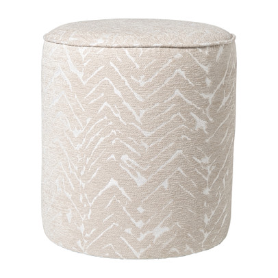 Poef animal – beige – ø35×38 cm