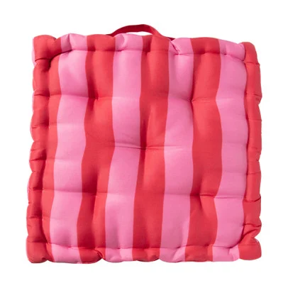 Zitkussen rood/roze – 40x40x8 cm