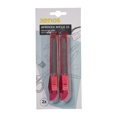 Afbreekmesjes – 12.8x2x1 cm – set van 2