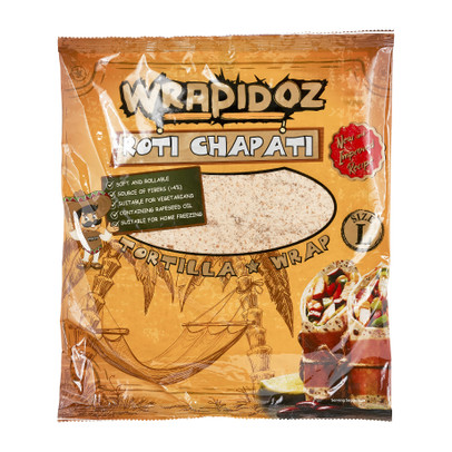 Wraps – roti chapati – 6 stuks