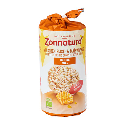 Zonnatura rijst-/maïswafels – 125 gr