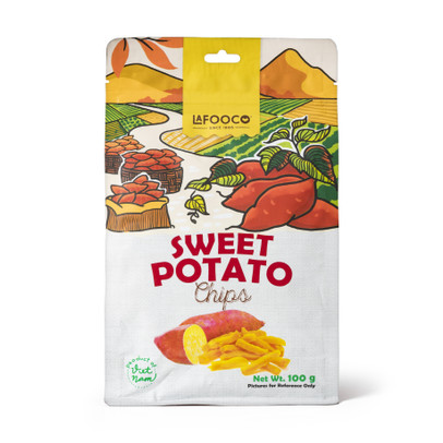 Zoete aardappel chips – 100 g