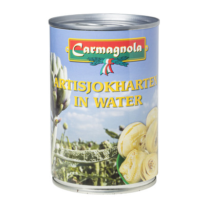 Artisjokharten in water – 425 ml