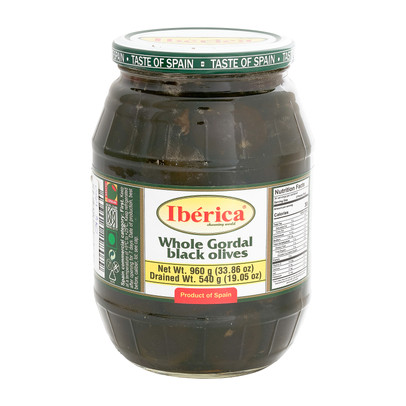 Zwarte grote olijven – 997 ml