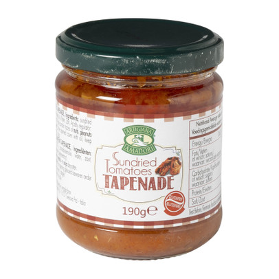 Zongedroogde tomaten tapenade – 190 gram