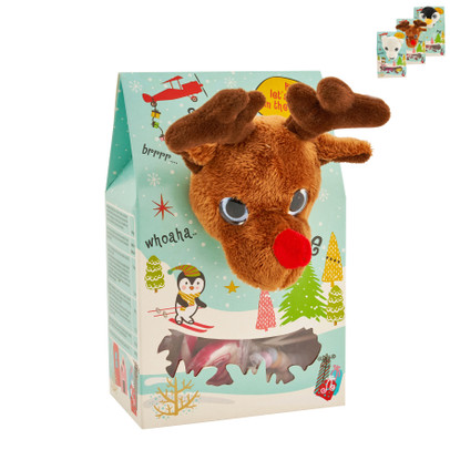 Giftset knuffel met snoep – diverse varianten – 100 g