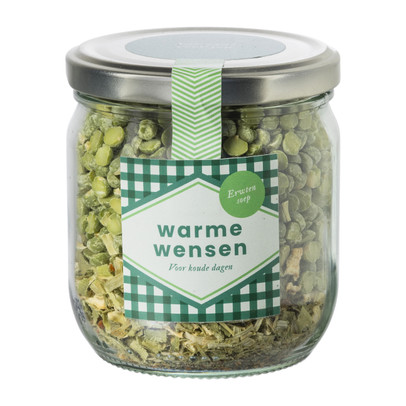 Erwten soep – voor 1.2 liter soep