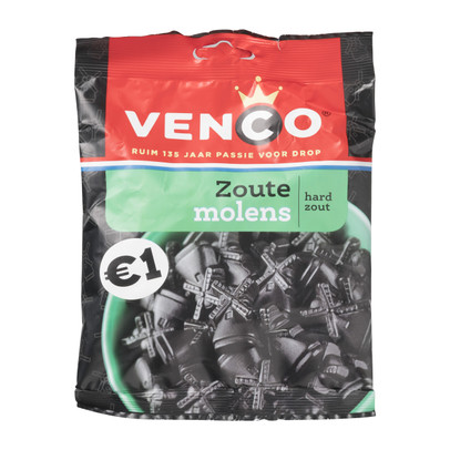 Venco snoep zoute molens – 160 g
