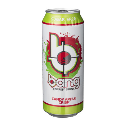 Bang energy drink suikervrij – candy apple – 500 ml