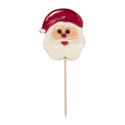 Kerstman lolly – rood