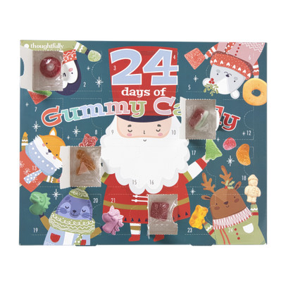 Adventkalender met snoep – 21×25 cm