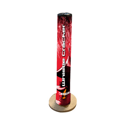 Whistle cracker vuurwerk – set van 6