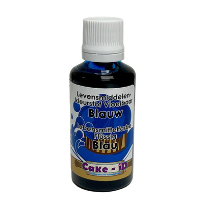 Vloeibare kleurstof – blauw – 50 ml