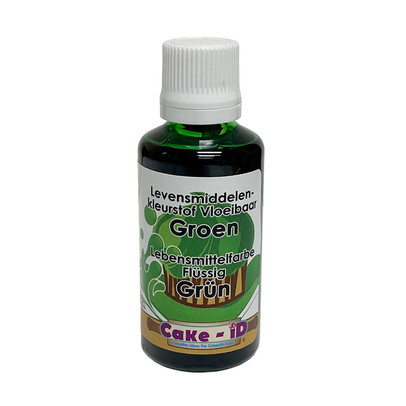Vloeibare kleurstof – groen – 50 ml