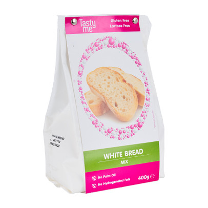 Wit brood – glutenvrij en lactosevrij – 400 g