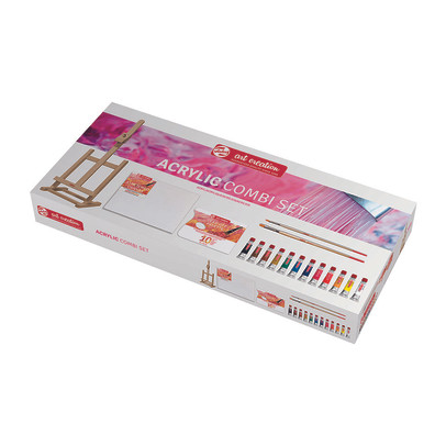 Talens Art Creation acrylverf set – 12×12 ml + accessoires