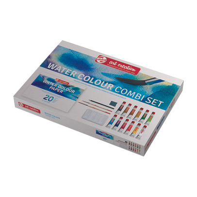 Talens Art Creation aquarelverf set – 12×12 ml + accessoires