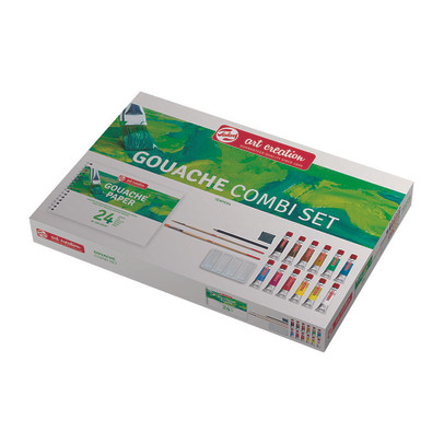 Talens Art Creation gouache set – 12×12 ml + accessoires